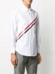 Thom Browne RWB-stripe long-sleeve shirt