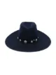 Maison Michel button-embellished hat