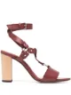 Image 1 of Tila March Pebble leather heeled sandal