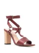 Image 2 of Tila March Pebble leather heeled sandal