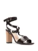 Image 2 of Tila March crocodile-effect open-toe sandals