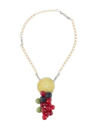Maison Margiela fruit-pendant necklace 