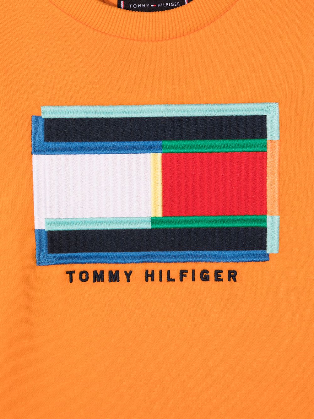 фото Tommy hilfiger junior толстовка с вышитыми логотипом