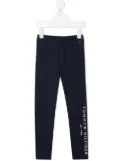 Tommy Hilfiger Junior logo-print leggings - Blue