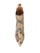 Paris Texas snakeskin-print boots