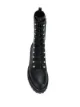 Sergio Rossi lace-up combat boots