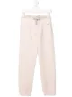 Image 1 of LANVIN Enfant daisy-print fleece track pants
