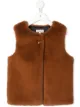 Image 1 of LANVIN Enfant faux-fur round neck gilet
