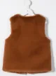 Image 2 of LANVIN Enfant faux-fur round neck gilet