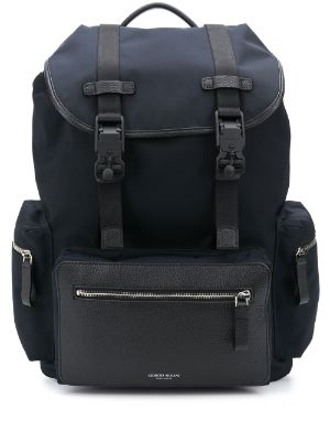 giorgio armani men's backpack