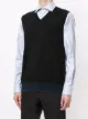 Gieves & Hawkes V-neck knitted vest