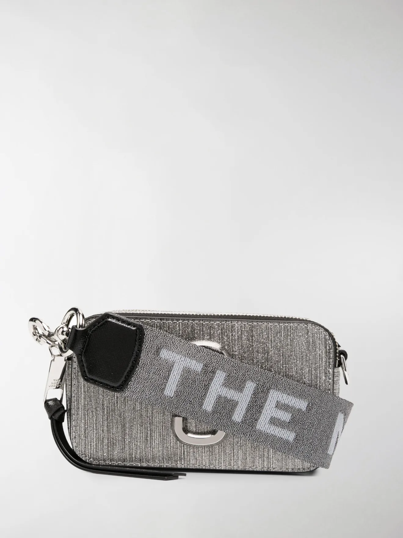 marc jacobs the snapshot glitter crossbody bag