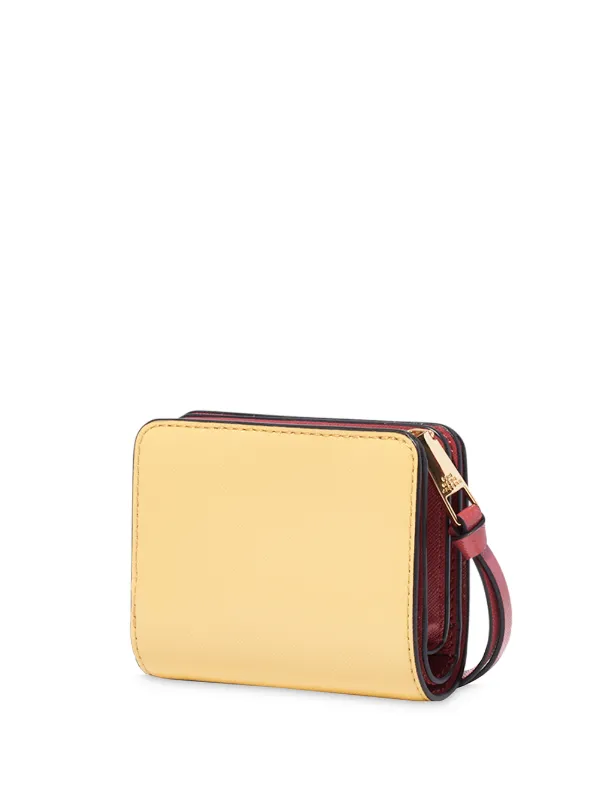 marc jacobs mini compact leather wallet