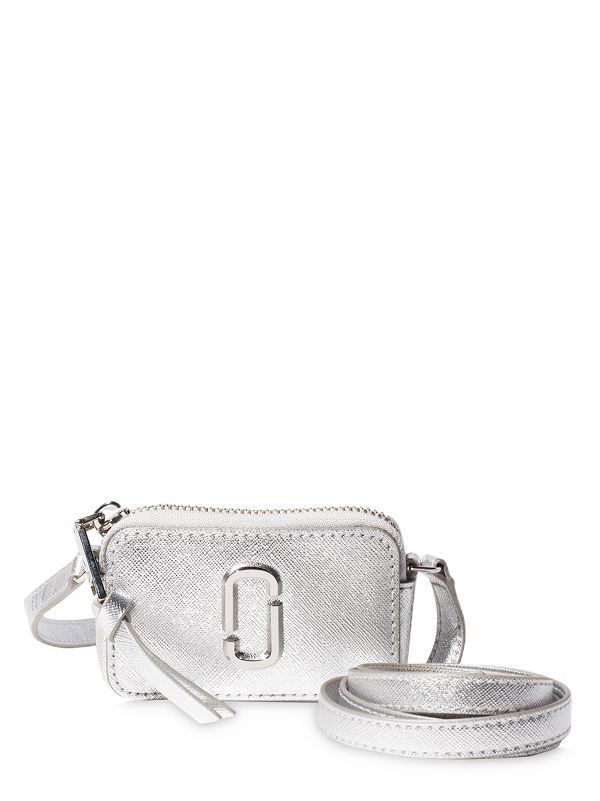 metallic purse