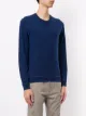 D'urban contrast-seam crew neck sweater