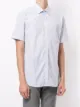 Kent & Curwen gingham short-sleeve pocket shirt