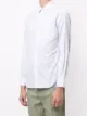 Kent & Curwen micro-stripe print long-sleeved shirt