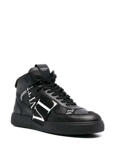 valentino stripe sneakers
