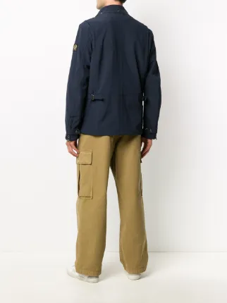 cargo-pocket hooded jacket展示图