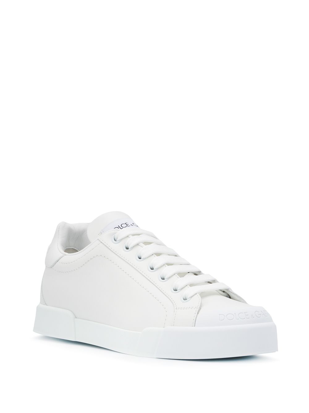 Dolce & Gabbana Portofino lace-up sneakers White