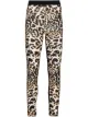Image 1 of Paco Rabanne leopard print stretch-fit leggings