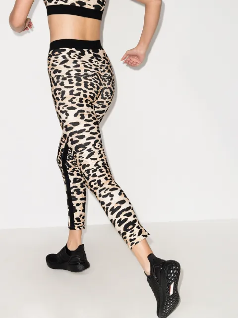 Paco Rabanne Leopard Print stretch-fit Leggings - Farfetch