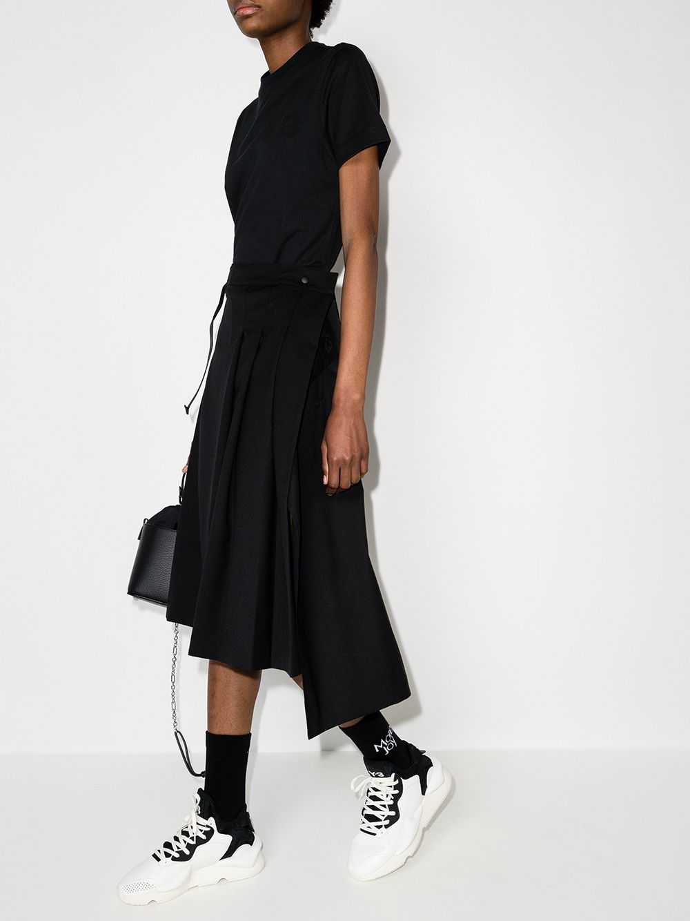 фото Y-3 knife-pleat midi skirt