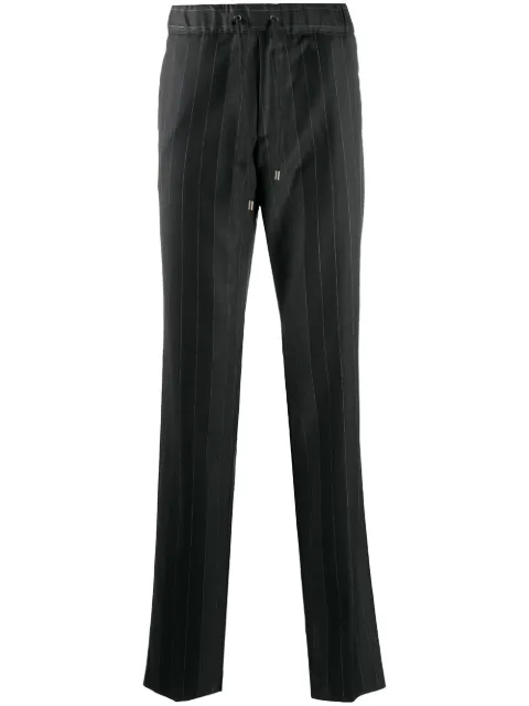 ETRO striped drawstring-waist trousers