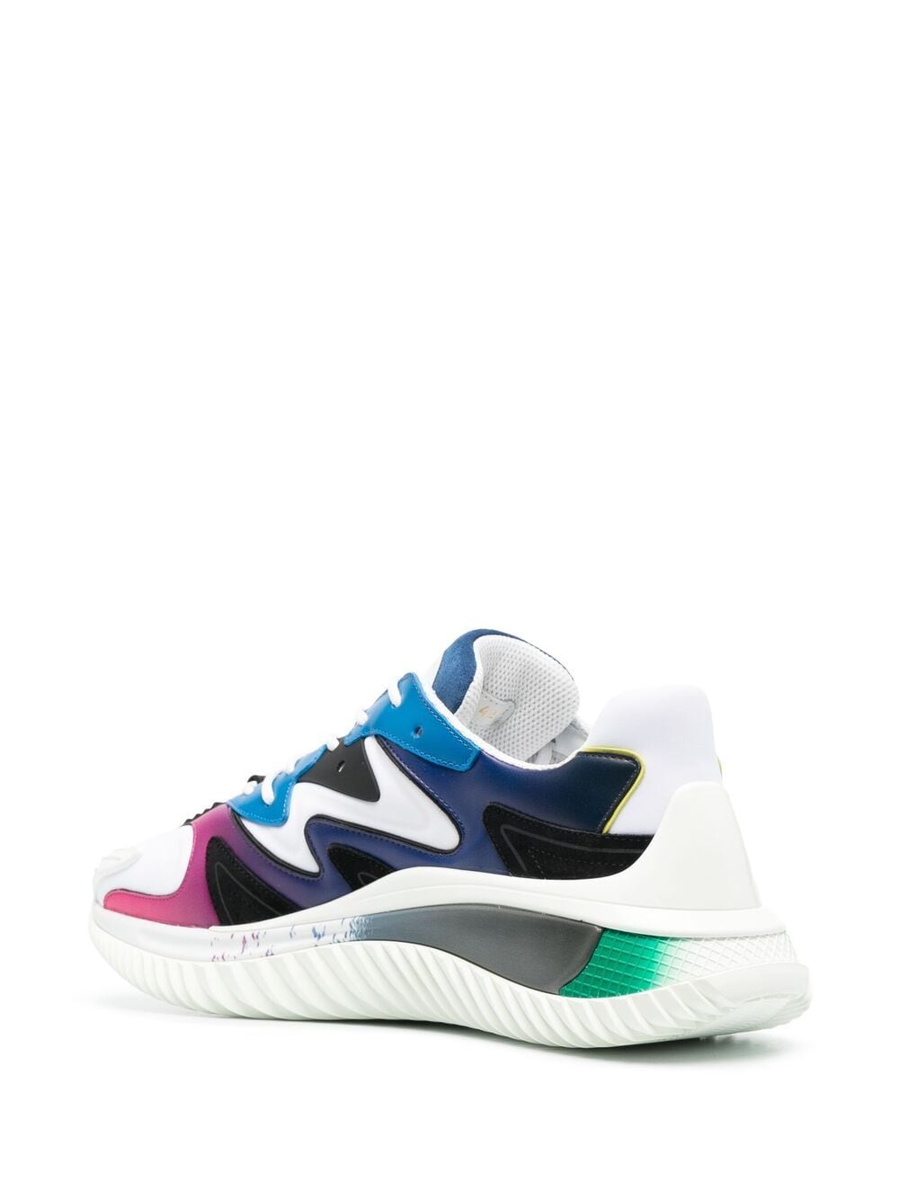 Shop Valentino Wade Runner Sneakers In White