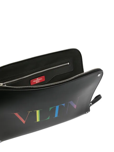 Valentino Garavani VLTN-print Document Case - Farfetch