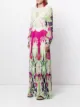 Valentino printed floor-length dress