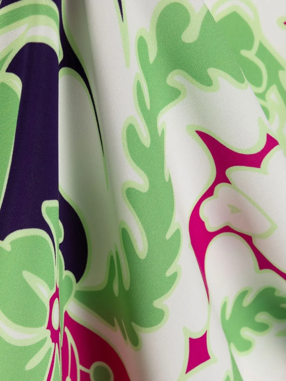Valentino Garavani floral print silk midi dress | Image 6