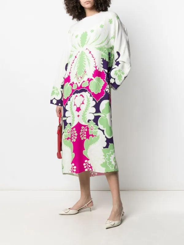 VALENTINO GARAVANI シルクドレス Valentino Garavani シルクドレス | レッド | FARFETCH JP