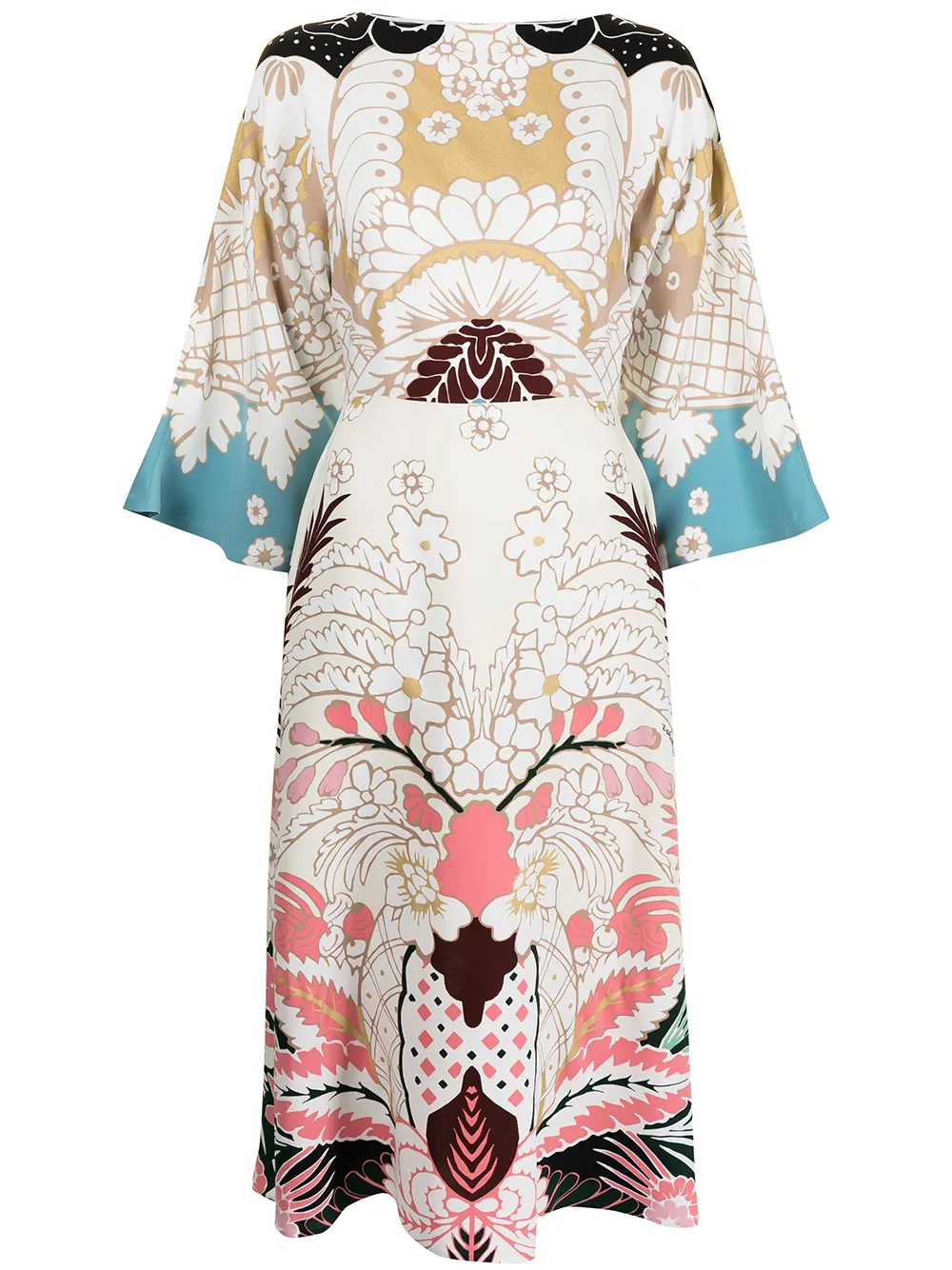 

Valentino Cady printed dress - Brown