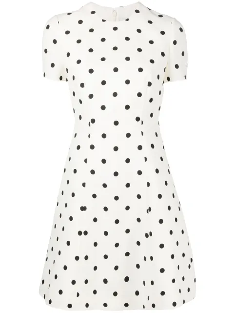 Valentino Garavani polka-dot print mini dress