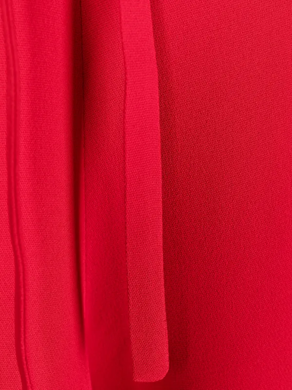 パンツ Valentino Garavani Red Cady Pant Valentino Garavani Cady Couture Trousers | Red | FARFETCH