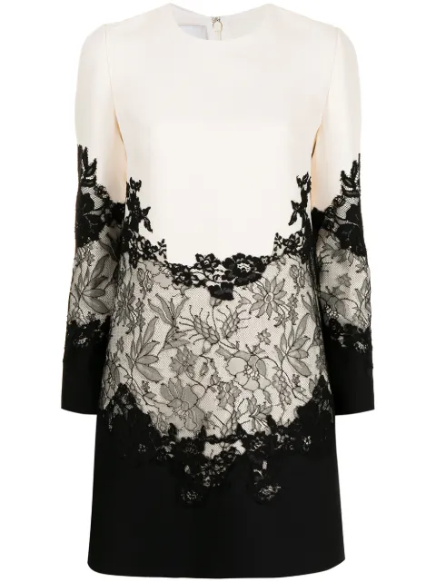 Valentino Garavani lace-embellished shift dress