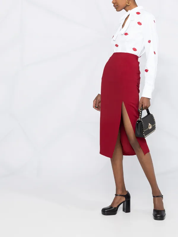 valentino pencil skirt