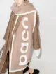 Image 2 of Paco Rabanne jacquard logo knit large scarf