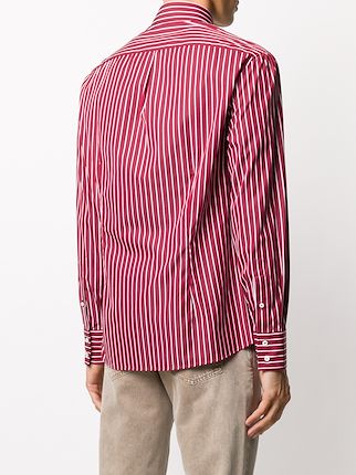 striped print shirt展示图