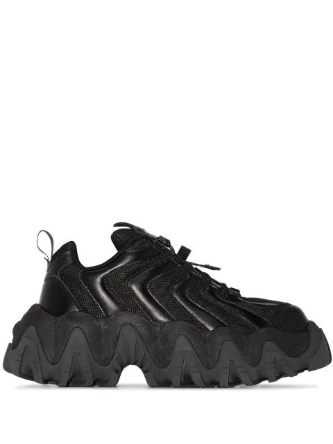 eytys black halo low top sneakers