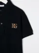 Dolce & Gabbana Kids embroidered logo polo shirt