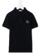 Image 1 of Dolce & Gabbana Kids embroidered logo polo shirt