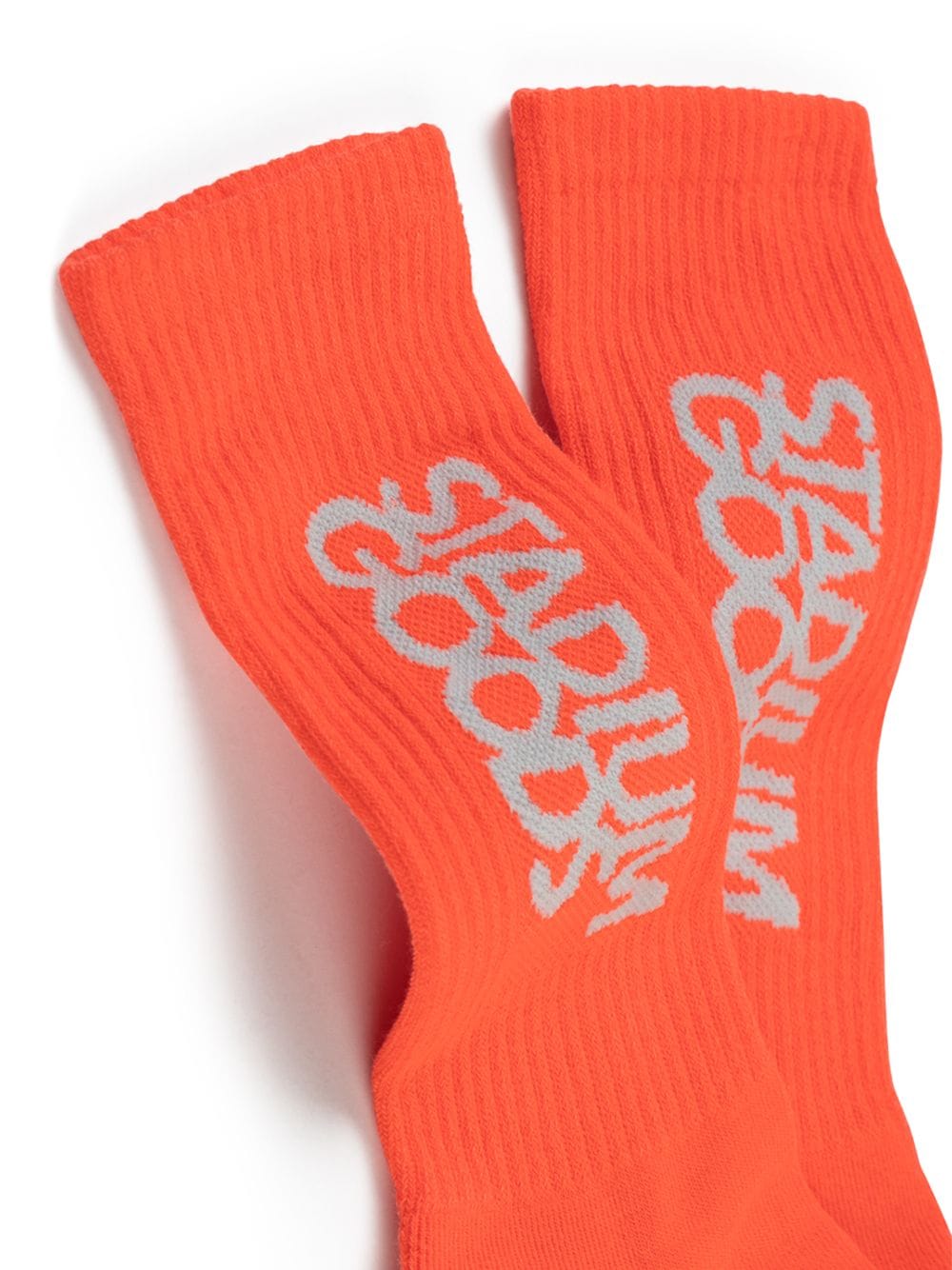 STADIUM GOODS® Sokken met geborduurd logo - Oranje