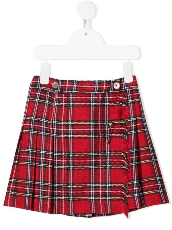 red mini kilt