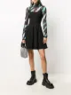 Image 2 of Versace Jeans Couture fitted skater dress