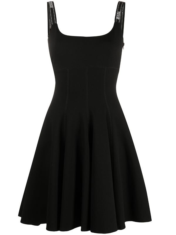 fitted skater dress