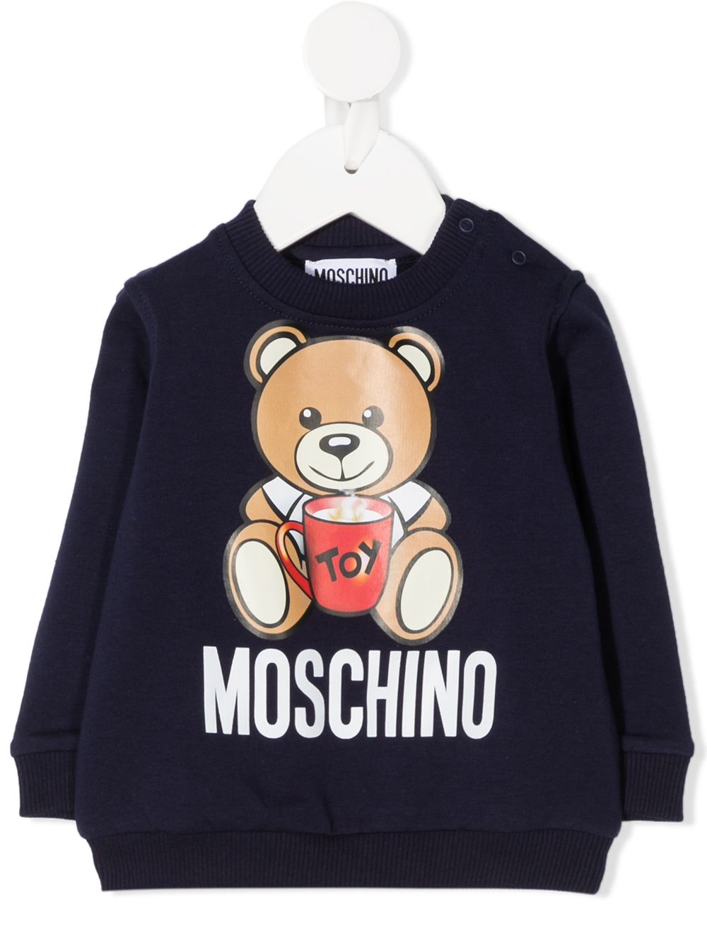 фото Moschino kids толстовка toy bear