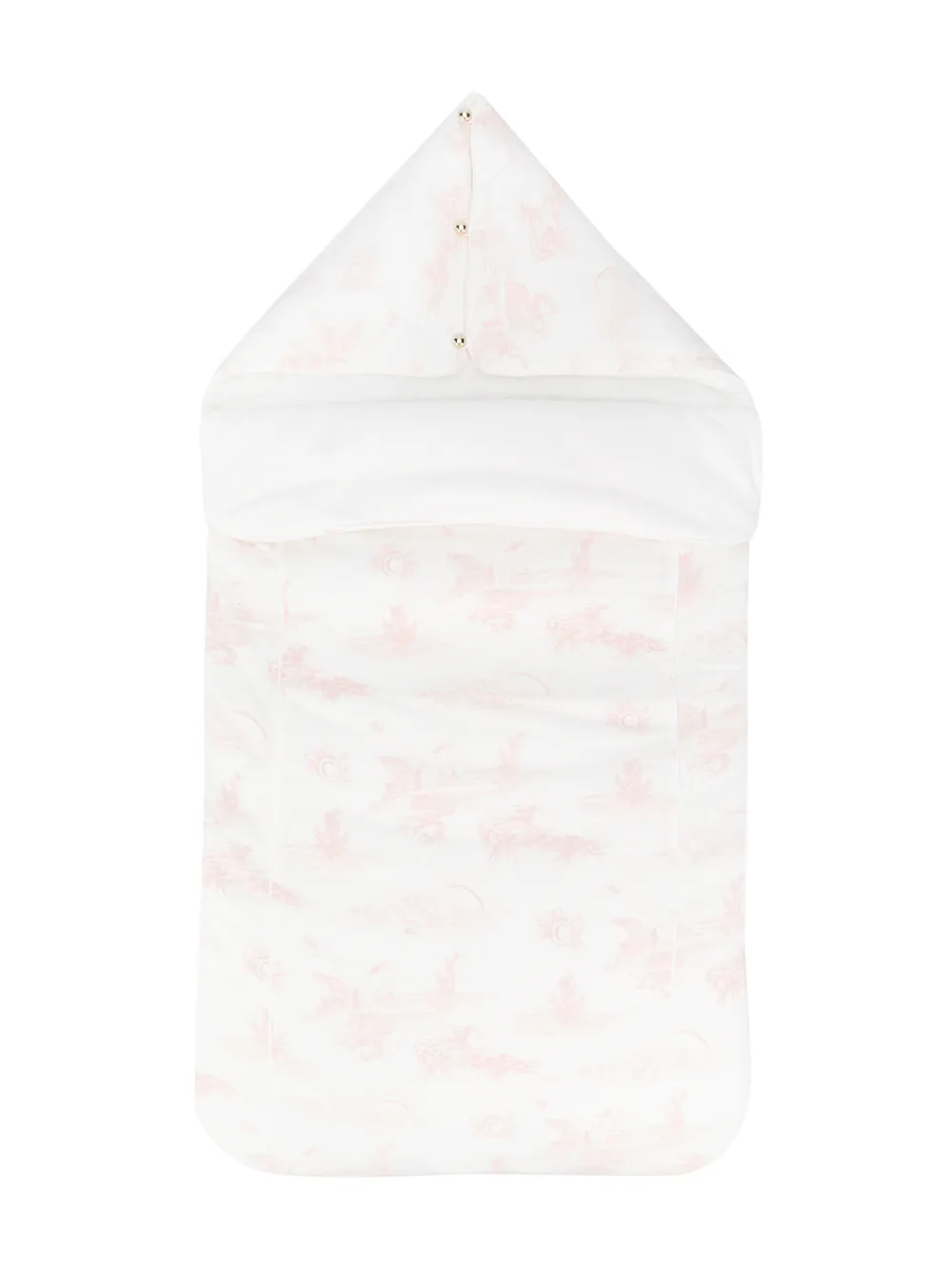 Chloé Kids спальный конверт с принтом