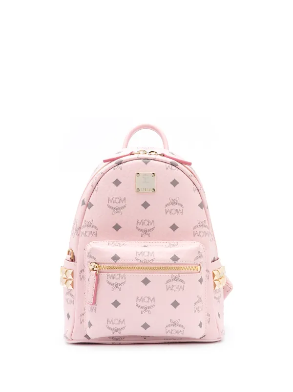 mcm monogram backpack